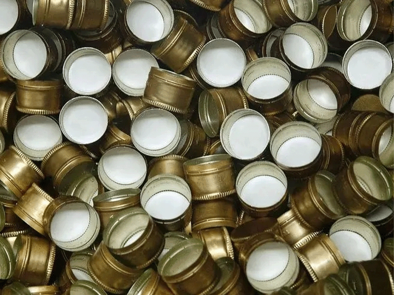 Color-coated aluminum  for bottle caps