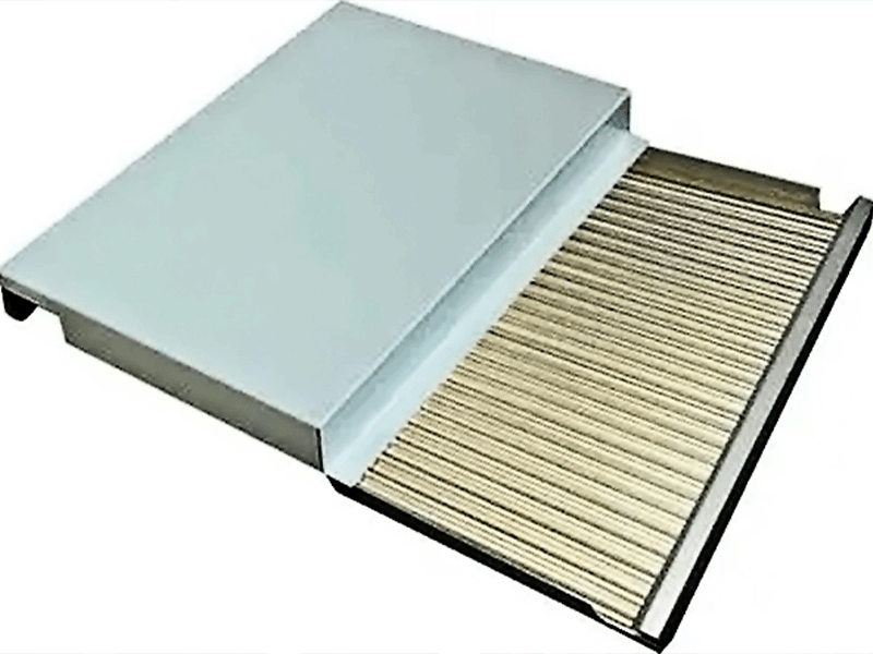 Color-coated aluminum sheet  for corrugated composite panel